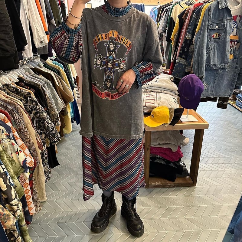 メキシコ製ガンズ・アンド・ローゼズTシャツ L | CUSTOM FEVER