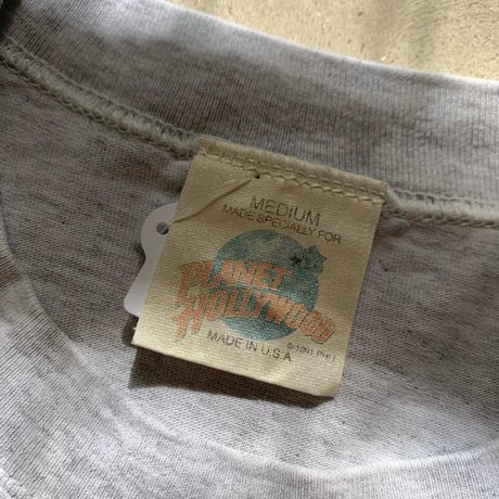 USA製PLANET HOLLYWOOD Tシャツ