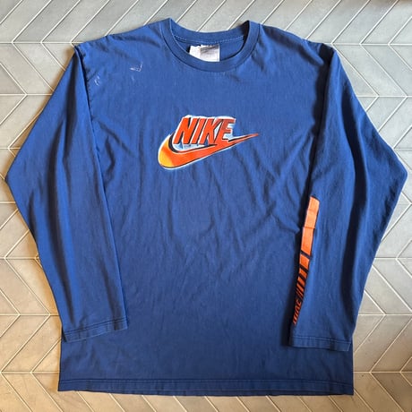 90〜00s USA製 NIKE ロンT
