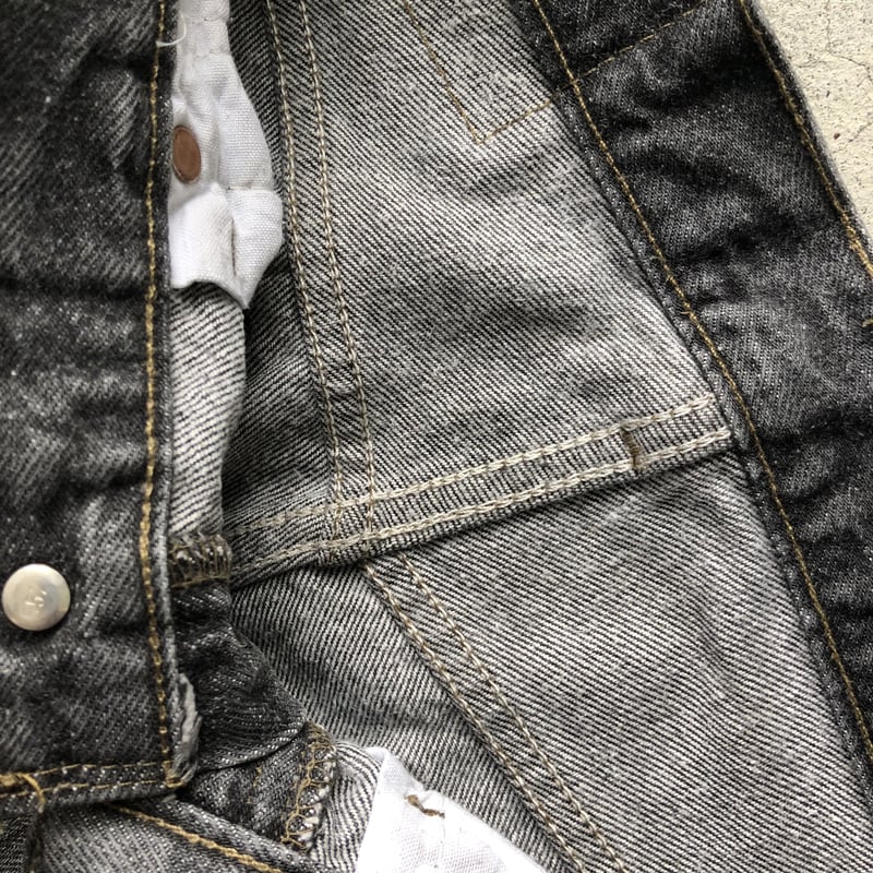 90's USA製 Levi's501 W29 先染めブラック | CUSTOM FEVER 90's USA製 Levi's501 W29 先染めブラック | CUSTOM FEVER