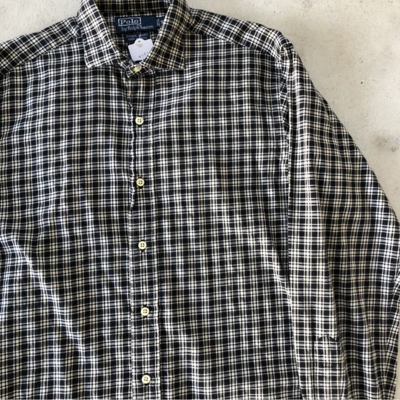 Ralph Lauren チェックシャツ 〝ESTATE SPORT〟 | CUSTOM FEVER