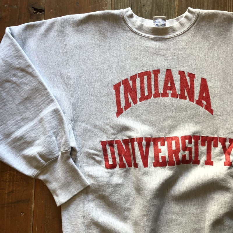 90s リバースウィーブ　INDIANA UNIVERSITY 90'sUSA製INDIANA UNIVERSITYチャンピオンリバースウィーブ XL | C