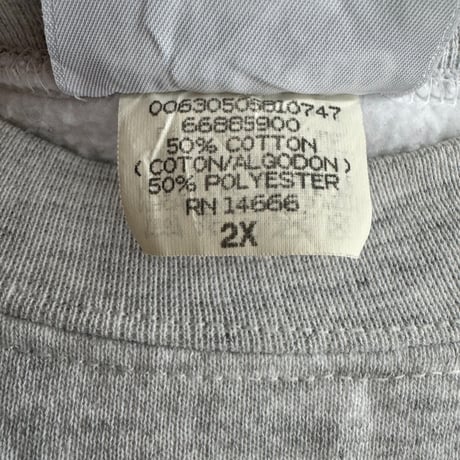 90's USA製Lee 企業物スウェット 2X