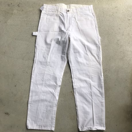 未使用ディッキーズペインターパンツ ホワイトW34×L30