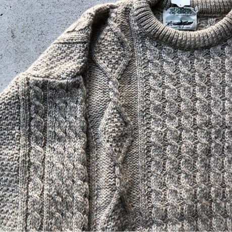 フィッシャーマンセーター L  Made in Ireland