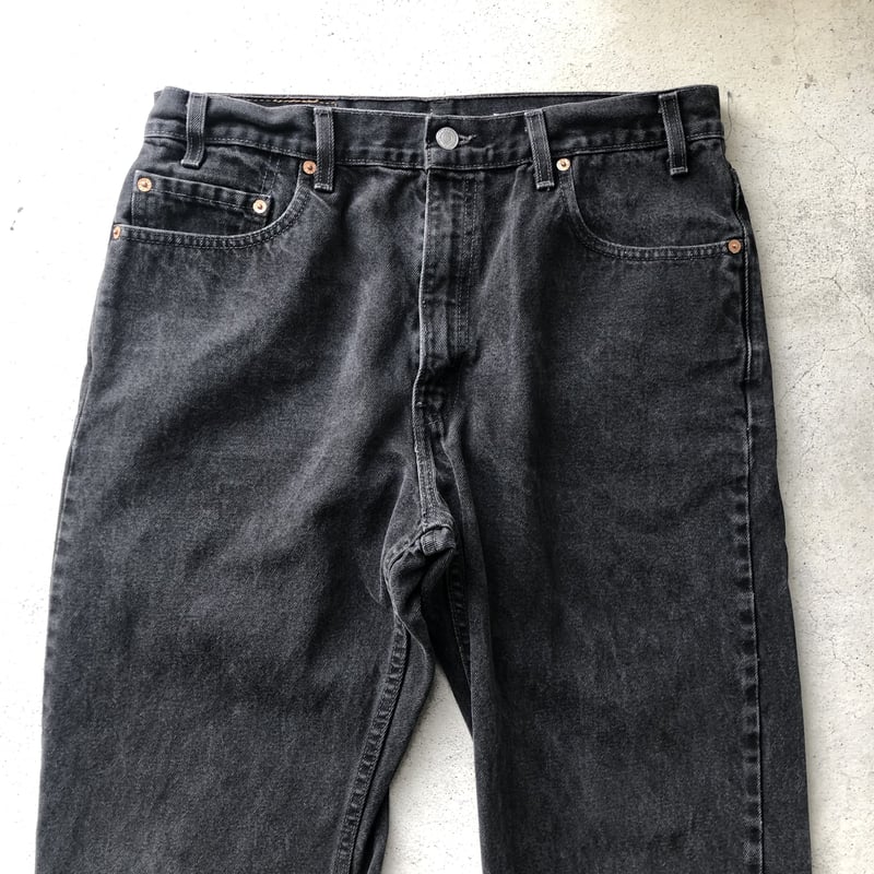 Levi's505 W36 ブラック | CUSTOM FEVER