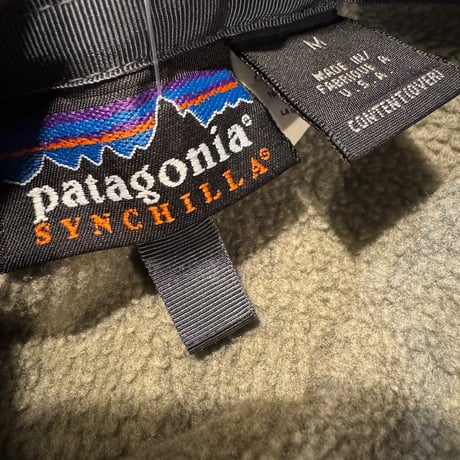 USA製90's PATAGONIA フルジップフリースジャケット M