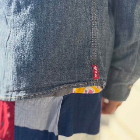 Wrangler ウエスタンデニムシャツ