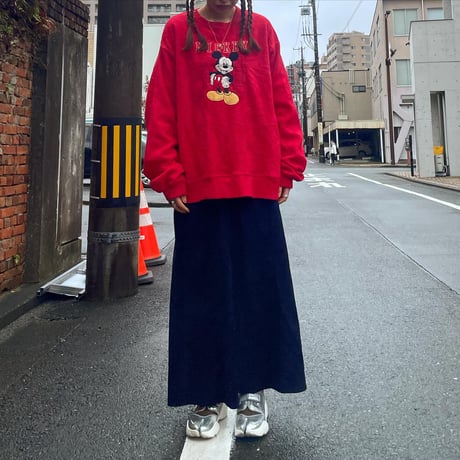 ミッキーフリースプルオーバー
