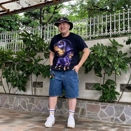USA製 90s Made AL The Beach アニマルTシャツ