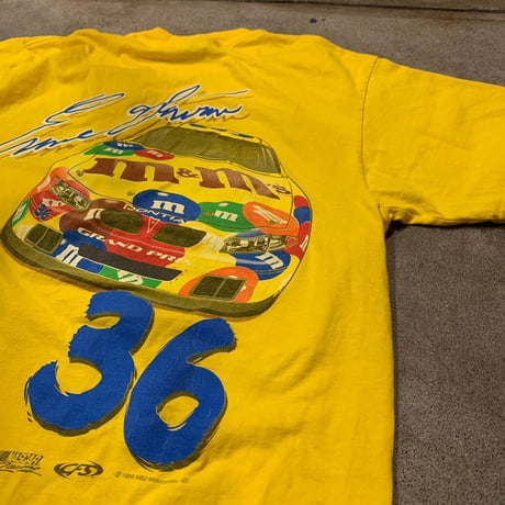 ｍ＆ｍ’ｓカーレース両面プリントTシャツ