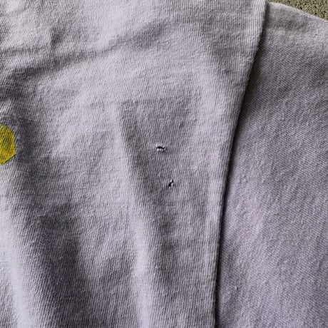 USA製 Hanes お花バックプリントTシャツ