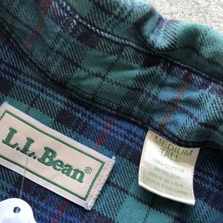 90's USA製 L.L.Bean チェックシャツ