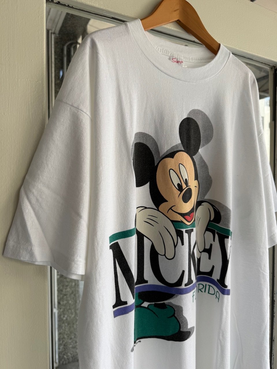 90s Disney 油絵 ミッキー Tシャツ XL アート エリックロビンソン 90s〜 Disney 油絵ミッキー Tシャツ XL