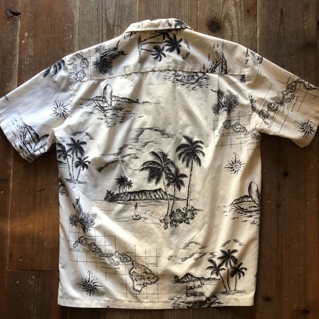 Hawaii総柄シャツ