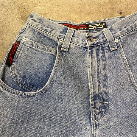 NOS USA製デニムワイドパンツ