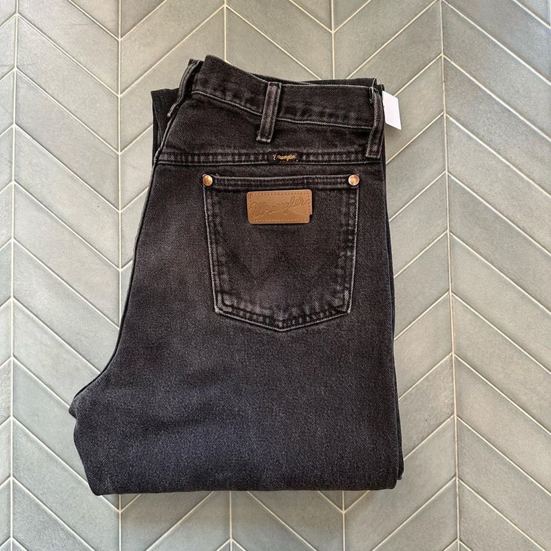 メキシコ製WranglerブラックデニムW32×L38 | CUSTOM FEVER メキシコ製WranglerブラックデニムW32×L38 | CUSTOM FEVER