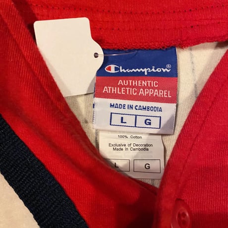 CHAMPION ベースボールシャツ