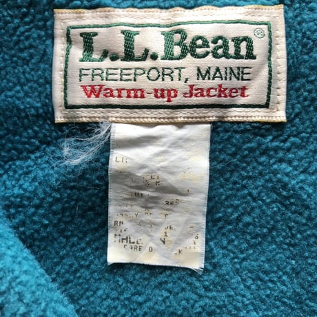 USA製 L.L.Bean〝Warm-up Jacket〟