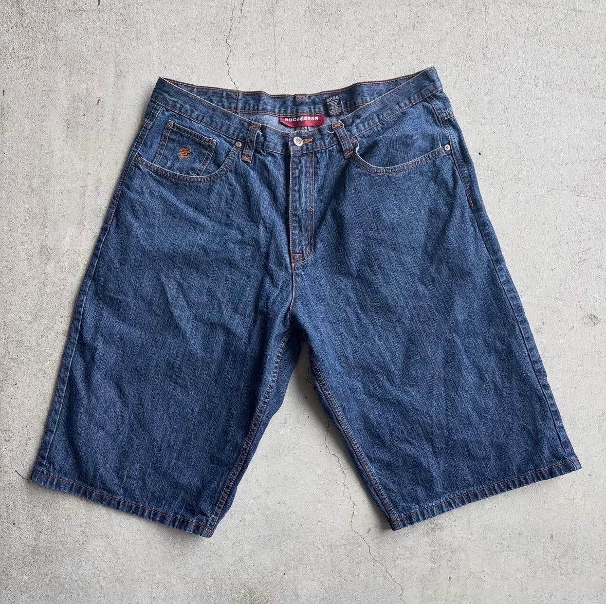 ROCAWEAR 38inch デニムショーツ ROCAWEAR デニムショーツ | CUSTOM FEVER