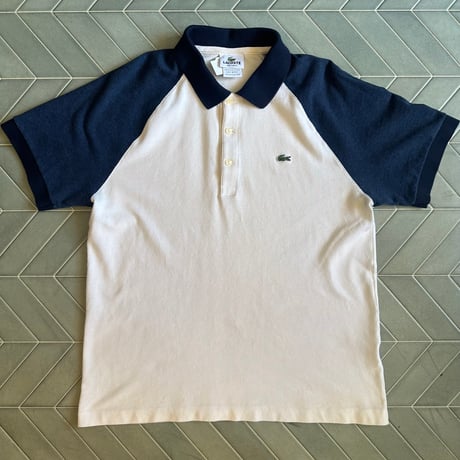 90s LACOSTE ラグランポロシャツ