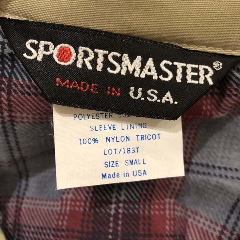 ★好配色　80's USA製　SPORTS MASTER スイングトップ 80's SPORTSMASTER スウィングトップ | CUSTOM FEVER