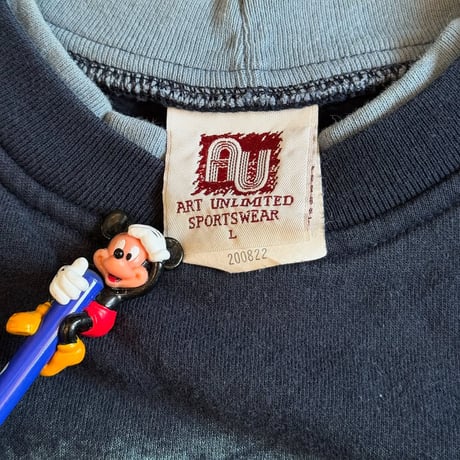 90s USA製 くまプリントスウェット
