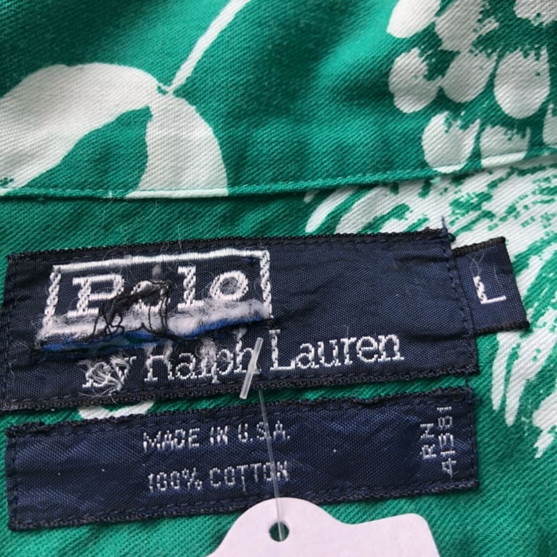 USA製 POLO by Ralph Lauren 総柄シャツ L | CUSTOM FEVER