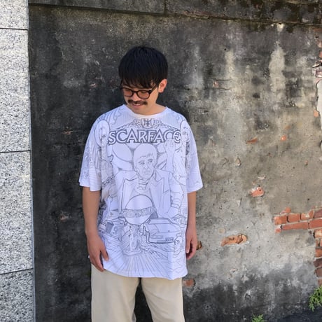 SCAR FACE プリントTシャツ