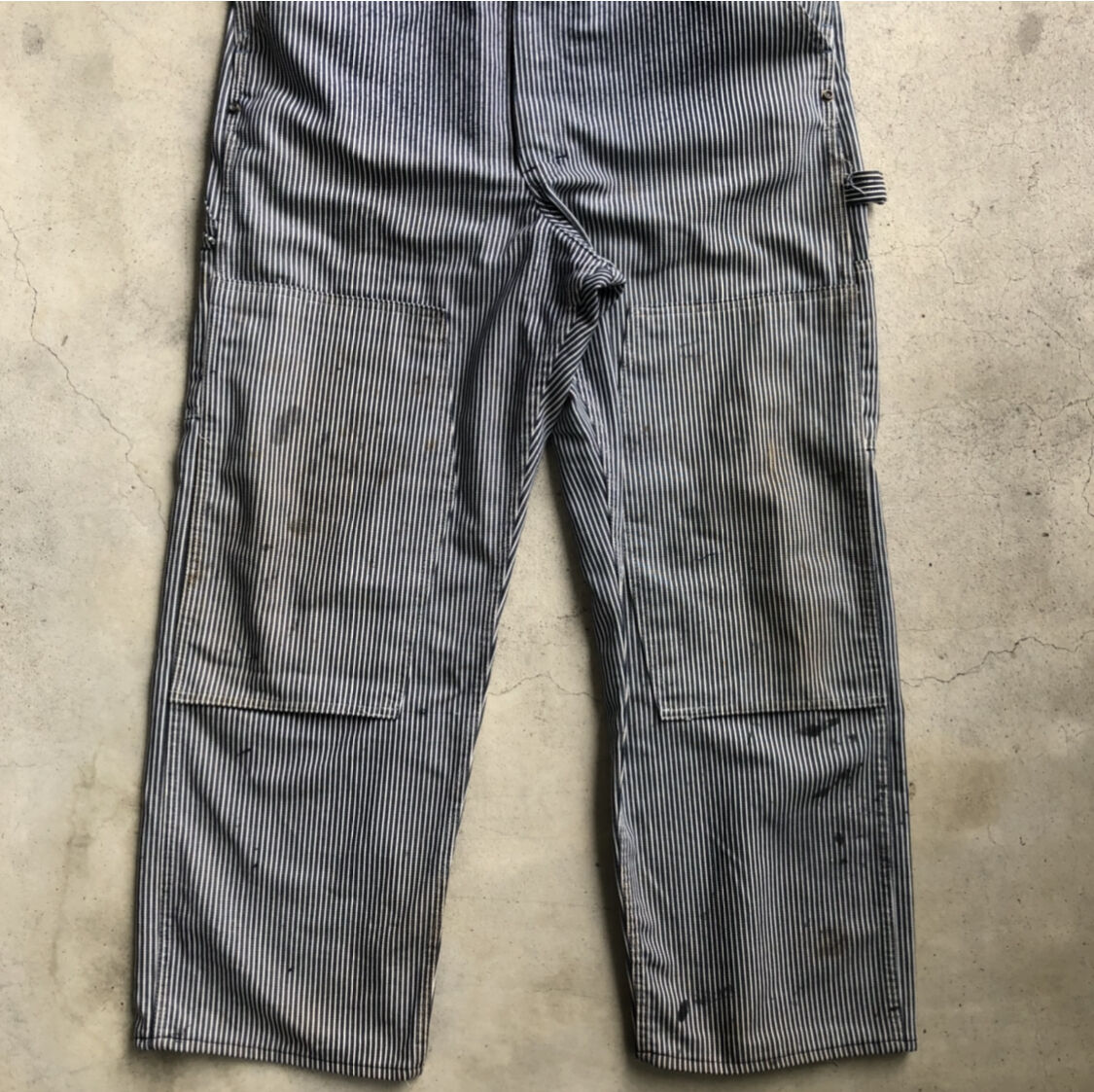 USA製！【SEARS TOUGHSKINS シアーズ】ヒッコリーオーバーオール fit=scale-down,w=1200