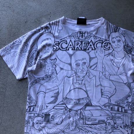 SCAR FACE プリントTシャツ