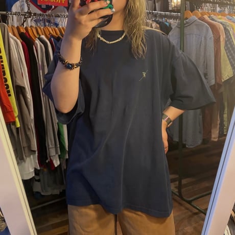 USA製 NAUTICA ゴルフスイング バックプリントTシャツ