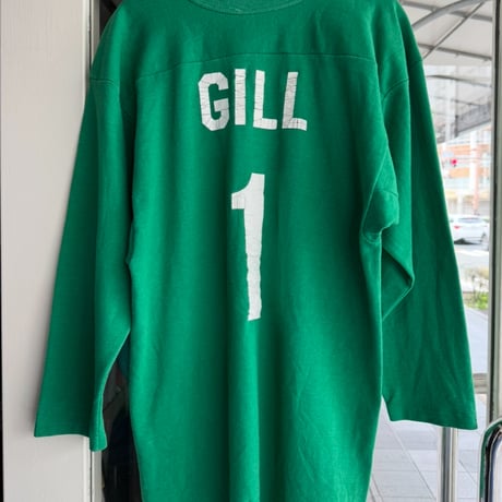 70's 金タグRUSSELL フットボールTシャツ　M