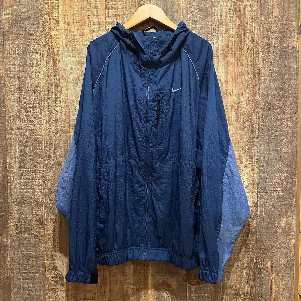 90s NIKE フード付きナイロンジャケット | CUSTOM FEVER
