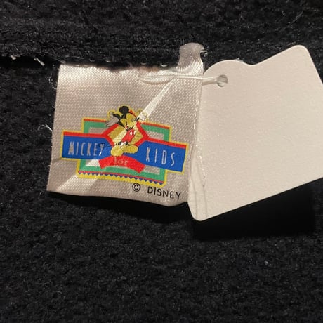 Disney Mickey Mouse ハーフジップフリースベスト