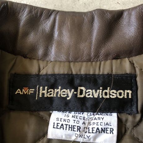 70's HARLEY DAVIDSONレザージャケット