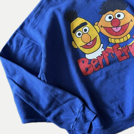 90's USA製 Sesame Street “Bert & Ernie” スウェット