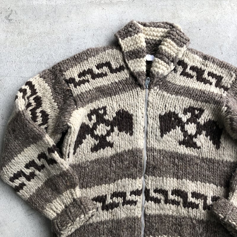 Vintage カウチンニットカーディガン | CUSTOM FEVER