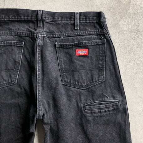 ディッキーズ 6ポケットパンツ W36×L30 ブラック