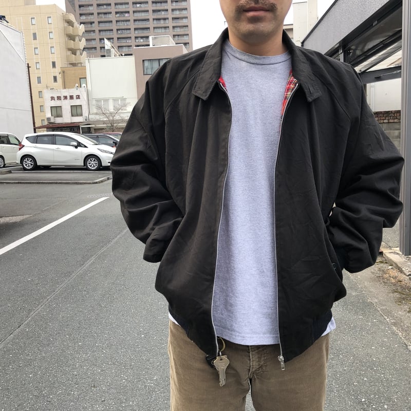 スイングトップ　MADE IN ENGLAND DEAD STOCK】Swing Top Made in UK Navy イギリス製 スウィングトップ