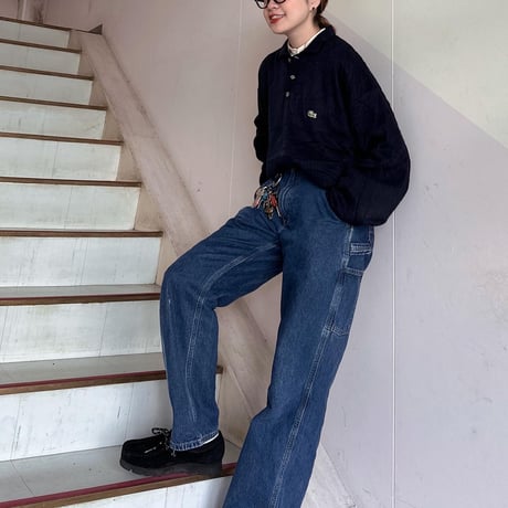 LACOSTE襟付きニット