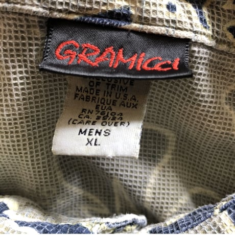 USA製 GRAMICCI 総柄シャツ
