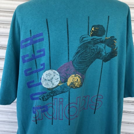 90's adidas ビッグT