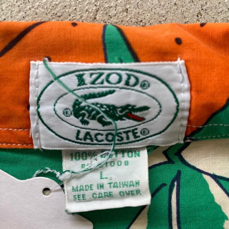90s LACOSTE アロハシャツ