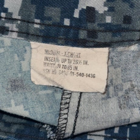 US NAVY  デジタルカモフラージュカーゴパンツ