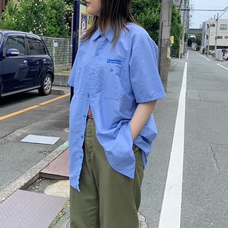 半袖ワークシャツ