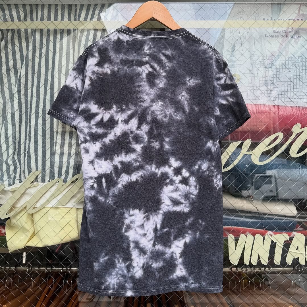 【匿名配送】AC/DC タイダイ Tシャツ ビッグシルエット AC/DC Band T-Shirt 2XL Orange Tie DYE Breach Cotton Highway