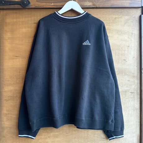 90s adidas リブラインスウェット