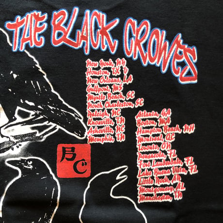 THE BLACK CROWS TOUR '05 バンドTシャツ