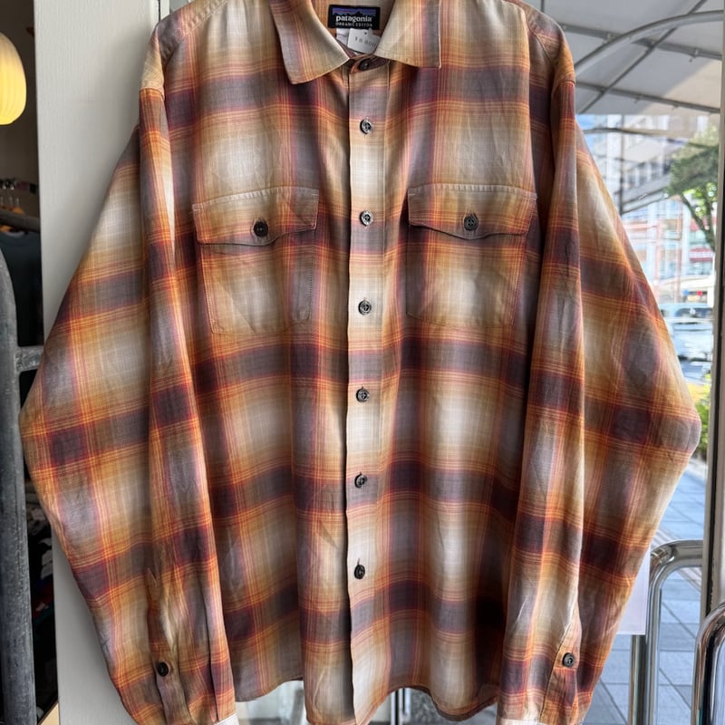 patagonia チェック柄シャツ patagonia チェック柄 長袖シャツ